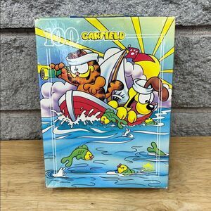 Vintage 1978 Garfield 100-Piece Jigsaw Puzzle - Nautical Cartoon